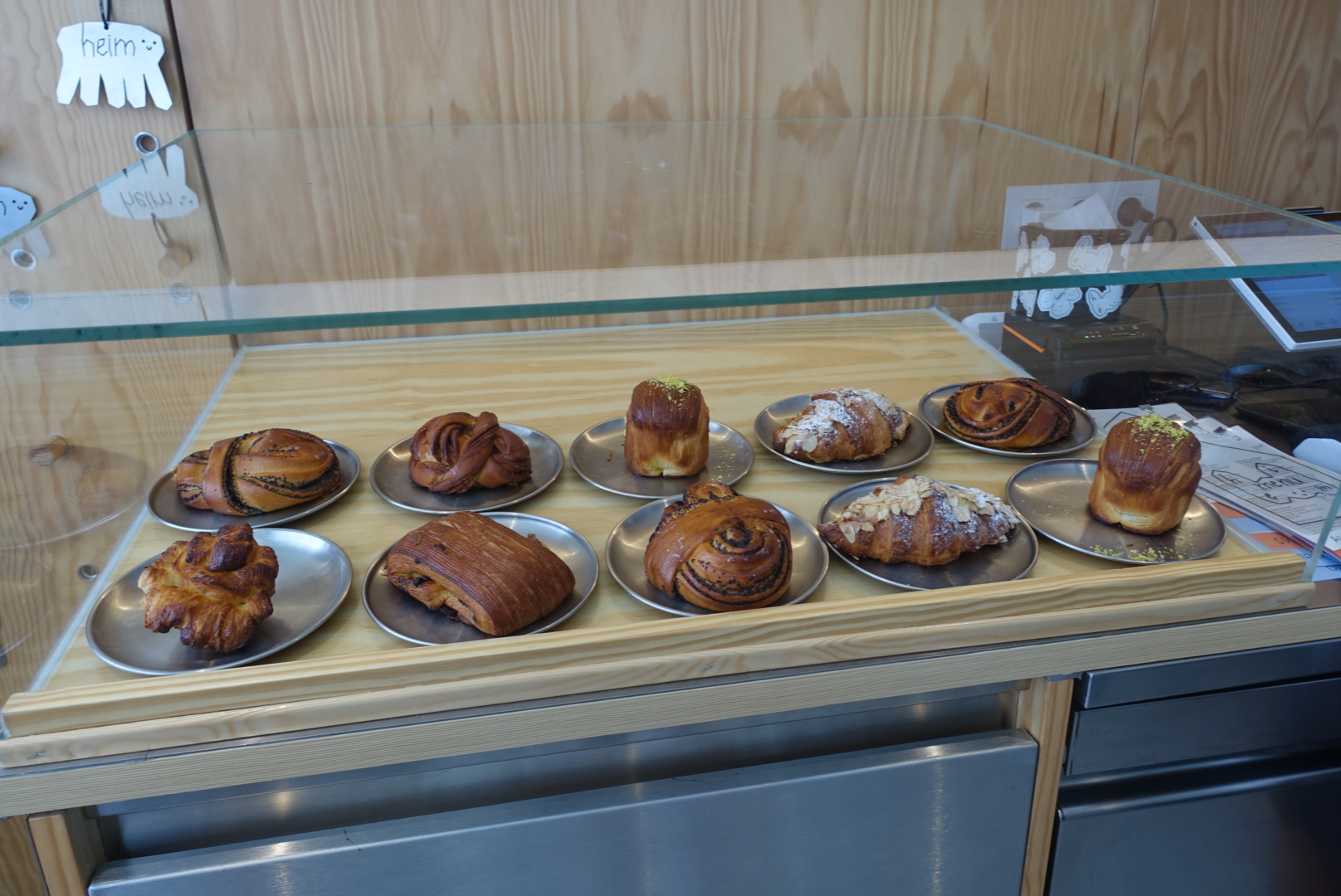 pastries display